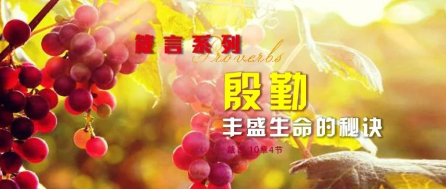 殷勤: 丰盛生命的秘诀